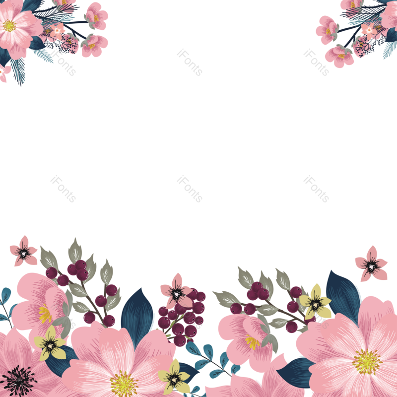 节日图片,元素元素,花卉PNG,春天免抠素材